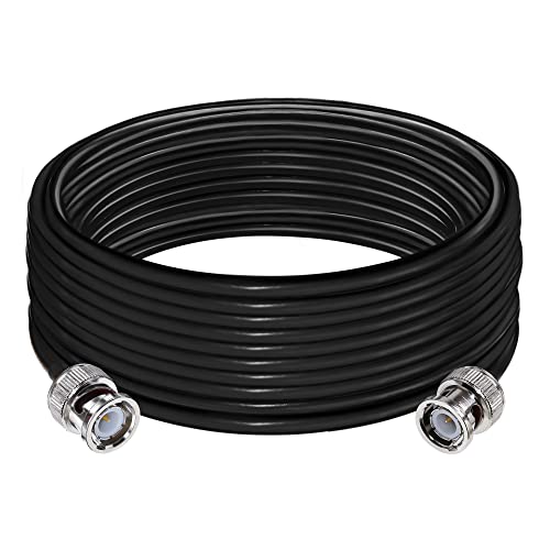 Câble d'extension BNC RG58 mâle-mâle TUOLNK 10m 50 ohms coaxial