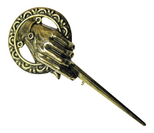 H & H UK Juego Tronos Mano Rey Broche TV Show Pin