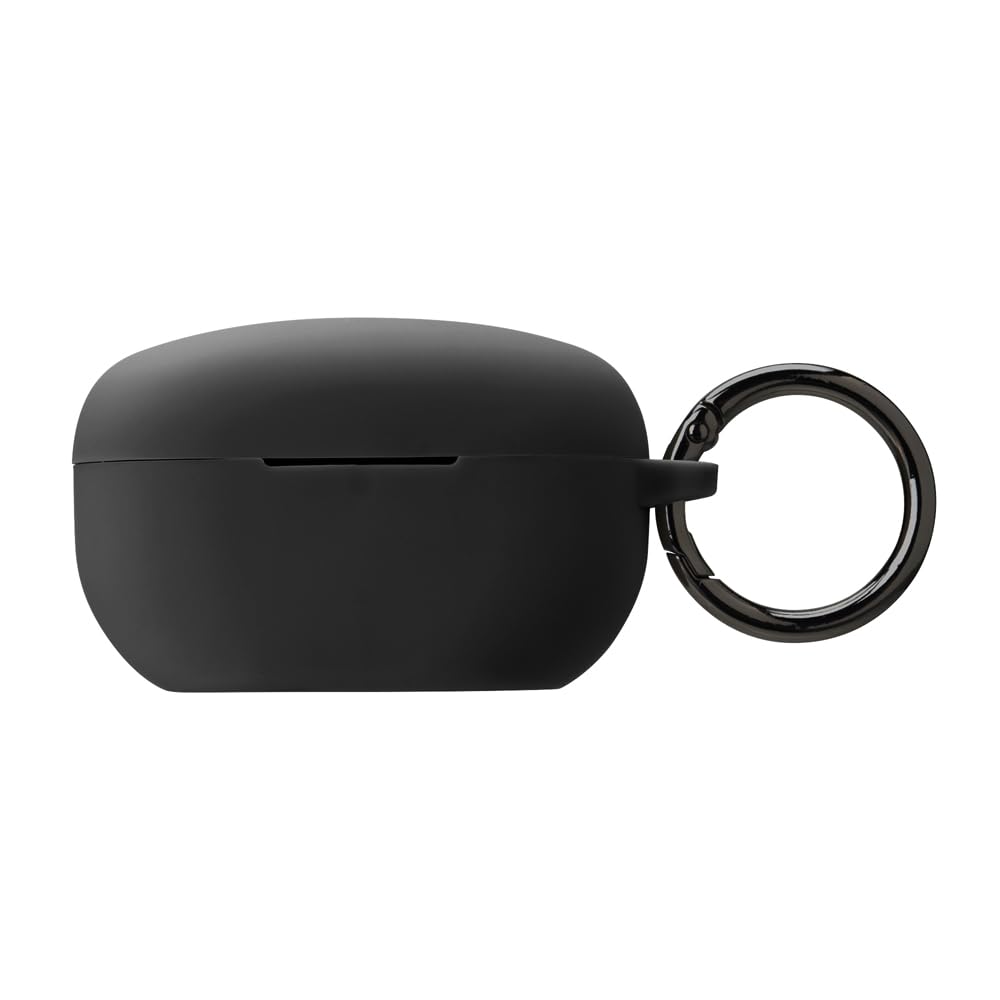 SONY WF-1000XM5 ワイヤレスイヤホン ブラック シリコンケース付 楽天市場】SONY WF-1000XM5 収納 シリコン ケース カラビナ付き カバー