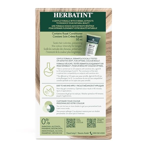 HERBAVITA Henna Honey Blonde 9N, 4 OZ miniatura 4