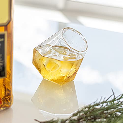 Copo para Whisky Tequila Drink Bebidas Formato Diamante