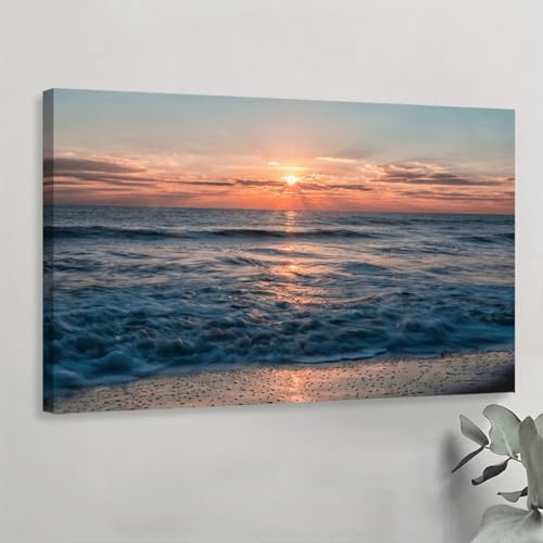 Peinture sur toile paysage pour habiller un mur vide sans cadre