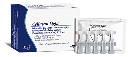 Cellusan Light Carmellose Preservative Free Eye Drops