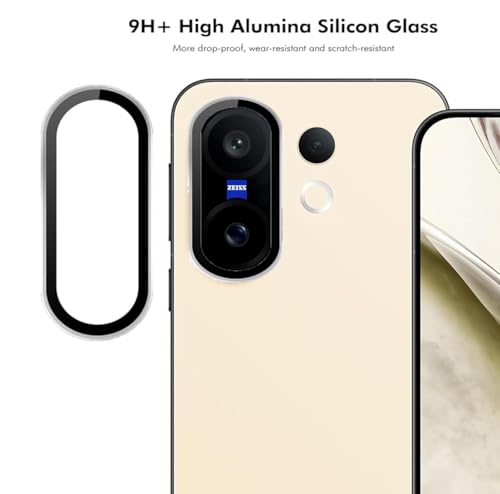 Image of ZARALA Tempered Glass Screen Protector Compatible for VIVO X200 FE 5G | Front And Back Screen Guard With camera lens protector