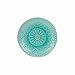 Produktbild BUTLERS Sumatra Teller Ø 14 cm - Türkiser Essteller mit Muster, Keramik - Speiseteller, Servierteller - Feines Geschirr