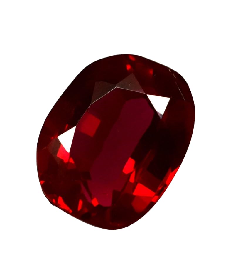 Rubis naturel coussin 15mm pour façonner votre bague de fiançailles