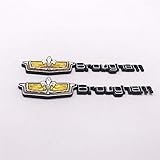 Forten Kingdom 2PCS Fit for 1980-1990 Caprice Classic Brougham LS Word Car Fender Side Trunk Custom...