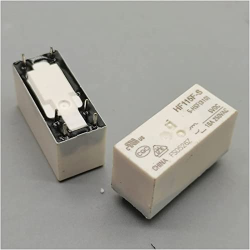 Relais hf115f-s 5-hsf 5VDC 16A 250VAC composant électronique de communication