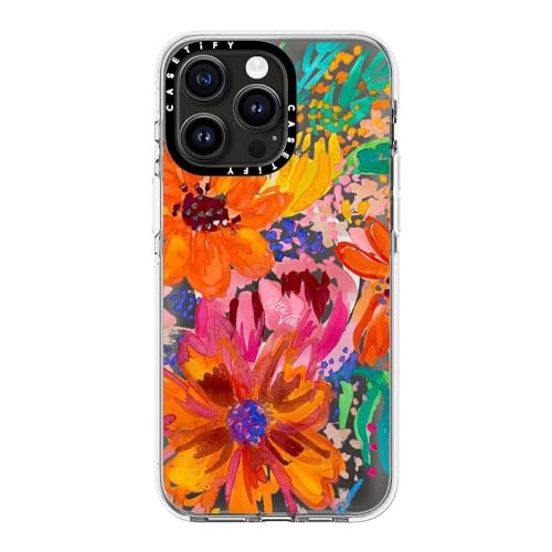 Coque antichoc 2m pour iPhone 15 Pro Max transparente fleurs MagSafe - 4