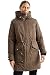 Produktbild C&A Damen Parka Polyester|Baumwolle Nicht wasserfest khaki 44