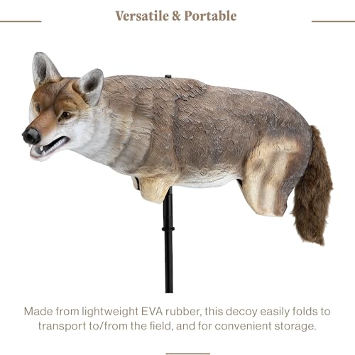 image for Lucky Duck Yote Coyote Decoy, brown, Single Pack