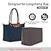 Imagen de ZOLGINAH Organizador de Bolsos de Mujer Fieltro para Longchamp Bag Organizer Insert Bolsillos Interiores Almacenar Cosméticos