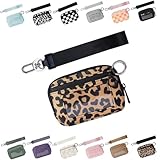 [Small But Roomy]: The Iris 'Wallet --Die Iris' Wallet mit viel Stauraum, drei Reißverschlusstaschen und durchsichtigen Taschen bieten Platz für einen Metallhaken, der funktionieren kann als Fingerhaken. Das kann genug Platz bieten, um Bargeld, Karte...