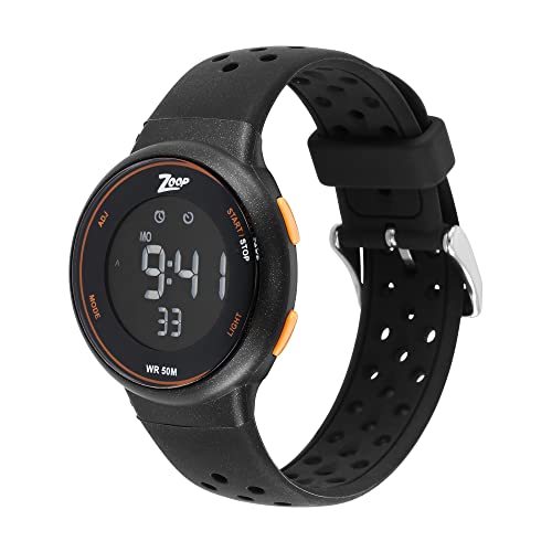 Image of Zoop Kids Unisex Silver Dial Silicone Digital Watch (Not assigned,Not Assigned)