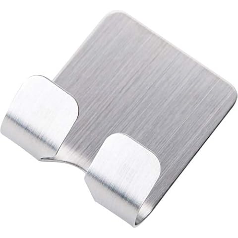 LANKOULI 1pc Stainless Steel Shaver Toothbrush Holder Washroom Wall Cup Hook Razor Bathroom Useful Wall Hooks Cover
