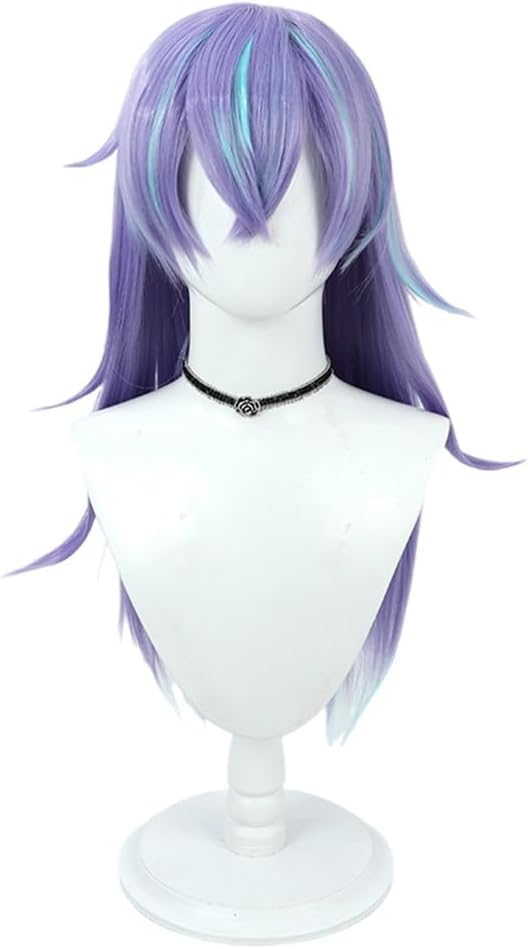Amazon.co.jp: コスプレウィッグ 星導ショウ 星導晶 パープル ブルー Amazon.co.jp: コスプレウィッグ 星導ショウ 星導晶 パープル ブルー