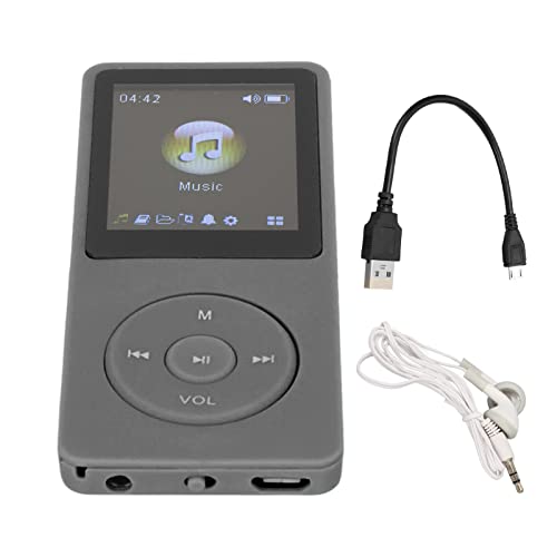 Septpenta Mp4 Player, 32G Memory Capacity, Support Mp3 Wma Flac Ape Aac Ogg, 1.8 Inch Lcd Lossless Sound Quality For Entertainment And Learning Exercise(Black) #TOP6