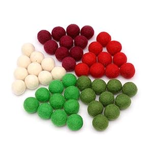 Glaciart One Wollfilzkugeln 2.5cm 50 Stück