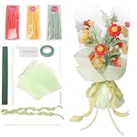 Amazon | LOZIZI 手芸モールキット パフフラワー花束 1.5 倍材料量 2