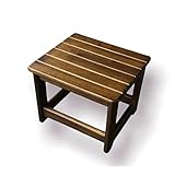 踏み台 木製踏み台 ステップチェアー1段 ブラウン 玄関踏み台 幅30cmx奥行27cmx高さ23cm 滑り止め付