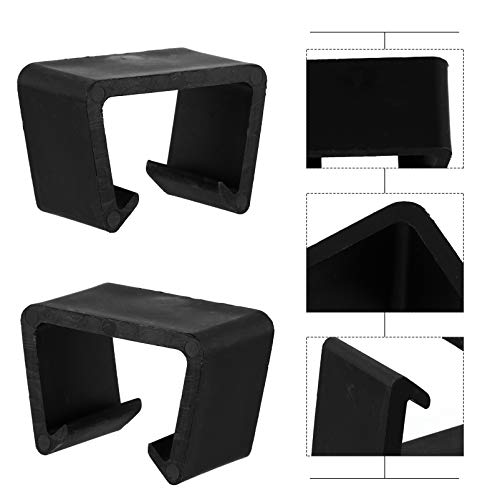 NICEXMAS 20Pcs Sofá Conecte Braçadeiras de Plástico de Vime Ao Ar Livre Cadeira de Alinhamento Gramp