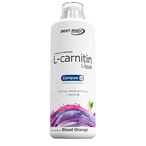 Best Body Nutrition L-Carnitine Liquid met Carnipure, Blood Orange, 1000 ml