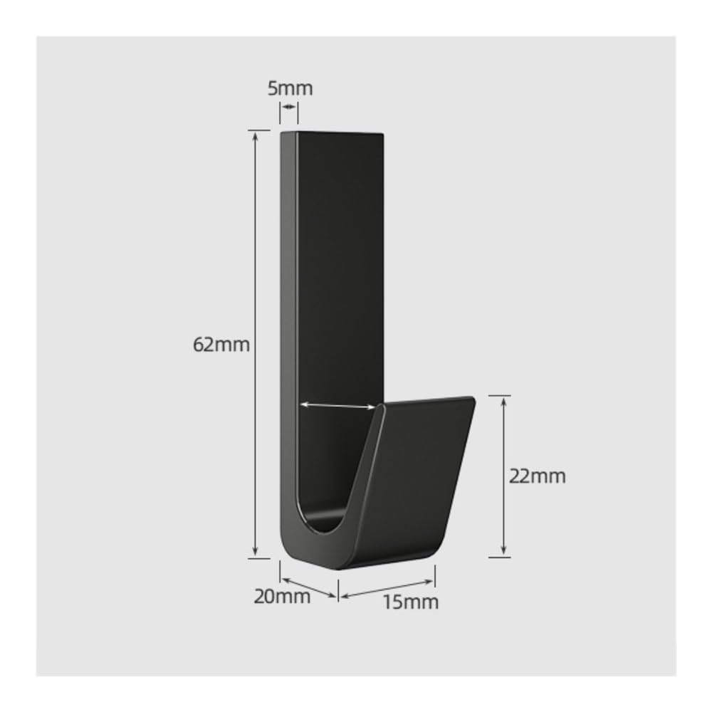 Ganchos de Pared, Colgadores de Pared Adhesivos for Abrigos, Ropa y soluciones Almacenamiento: perfectos for la nización del hogar