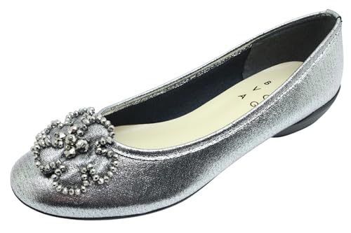 BONVOYAGE �{���{���[�W�� 1311 ���f�B�[�X �V���[�Y �p���v�X ���`�[�t ���L �y�� ���{�� �C (�V���o�[, ���{�̌C�̃T�C�Y���@, ��l, ���l, 23.0 cm)