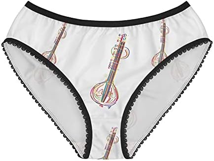 Sitar Panties, Sitar Underwear, Briefs, Cotton Briefs, Funny Underwear, Panties For Women