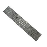 HAND FORGED DAMASCUS STEEL BILLET BAR FIRE PATTERN LIGHTNING 150x25x3mm