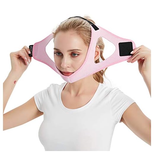 Anti Snoring Chin Strap for CPAP Users (Pink)