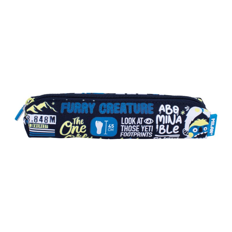 MILAN® Portatodo Mini Redondo Serie Especial The Yeti, Azul Marino