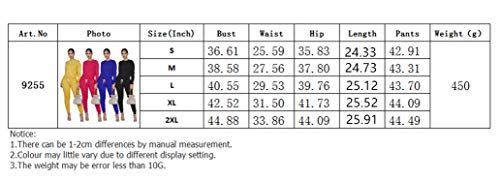 Linlis Two Pieces Outfits For Women's Solid Sweatsuit Long Sleeve Tights Long Pants Sport Suits Tracksuits(Black,L) #TOP6