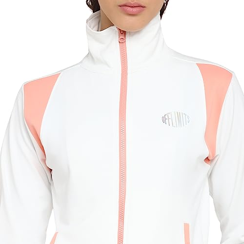 Image of OFF LIMITS WMN CNS PSPL FO FULL Zipper, High Neck Sports Track Suit For Women