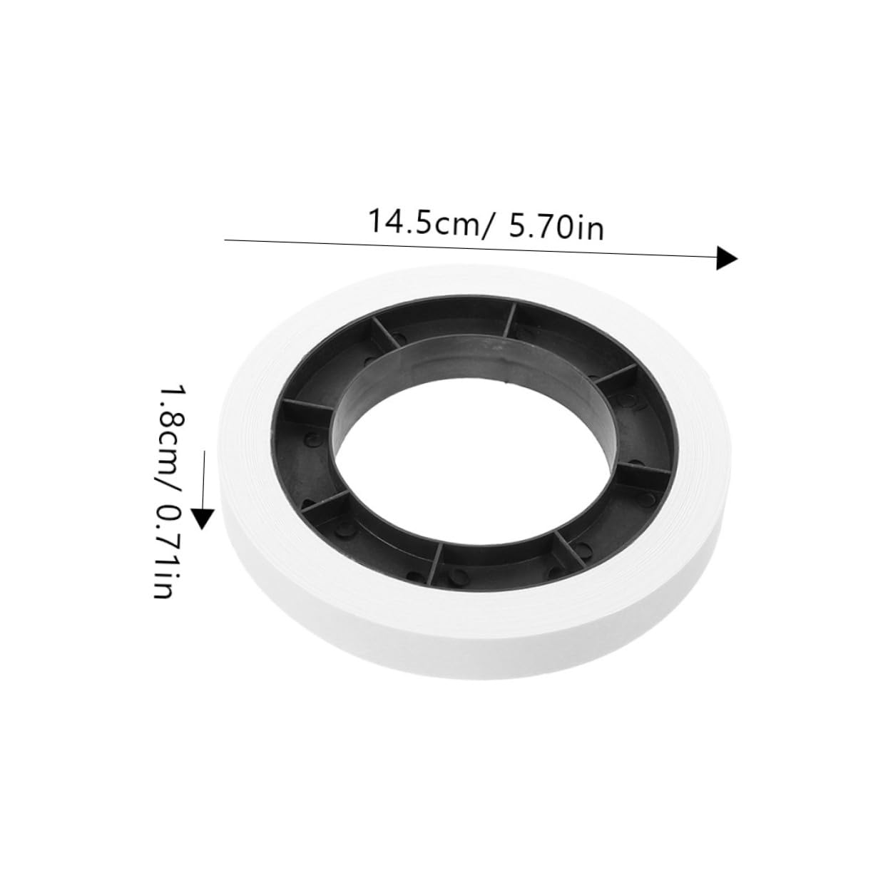 HOMSFOU 10 Rollen Geldbänder aus Strapazierfähigem Papier Langlebige Bargeld Banderolen zum Schnellen Bündeln und Organisieren von Banknoten für Banken Einzelhandel und Büros