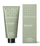 Skandinavisk FJORD Crema de manos orgánica, flor de manzana y pera, frutas de huerto y grosellas rojas, 75 ml.