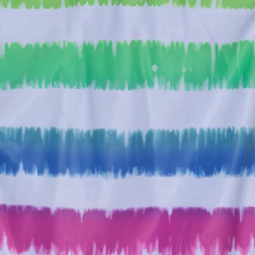 Gottex Baby Girl's Kids Toddler and Little Rainbow Stripe Print Two Piece Cropped Rash Guard Long Sleeve Swimsuit3