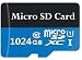 Produktbild Micro-SD-Karte, 512 GB/1024 GB, Klasse 10, TF Flash SD Speicherkarte Micro SDXC SDHC Karte mit Adapter (1024 GB, blau)