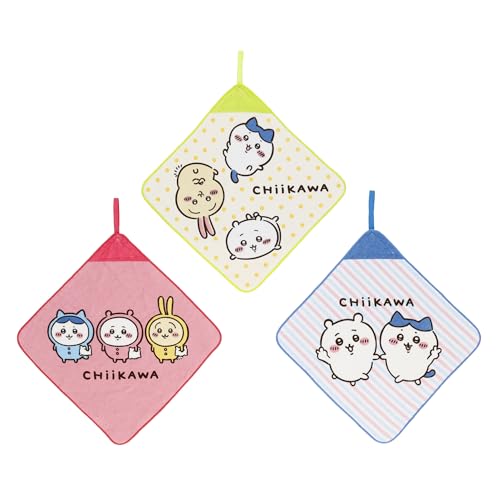 丸眞 ループタオル 3枚組 ちいかわ ア