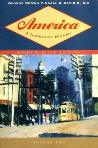 Amazon | America a Narrative History | Tindall, George Brown, Shi