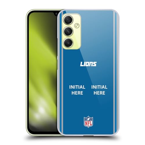 Coque Samsung Galaxy A34 5G NFL Detroit Lions personnalisable initiale football