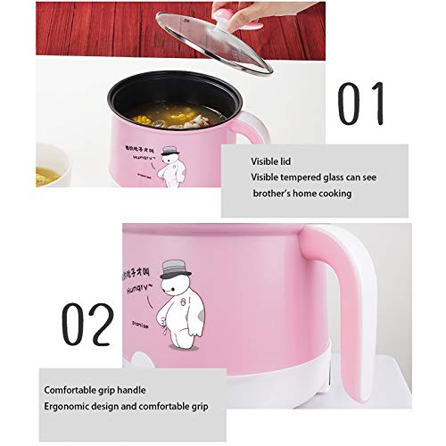 WEIXINMWP Fogão elétrico inteligente, fogão elétrico multifuncional, frigideira para dormitório estu