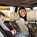 Gjieliness Leopard In The Bathtub Flowers Car Seat Back Kick Protectors,2 Pack Kick Mats With Storage Pockets For Vehicles To Protect From Dirt Mud Scratches