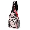 Men's Fashion Chest Bag, Travel Shoulder Pack, Small Cross Body Sling Bag Japanese Samurai Anime Girl Art