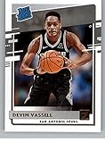 2020-21 Donruss #206 Devin Vassell RC Rookie Card San Antonio Spurs Rated Rookies NBA Basketball Trading Card fron Panini America in Raw (NM or Better) Condition
