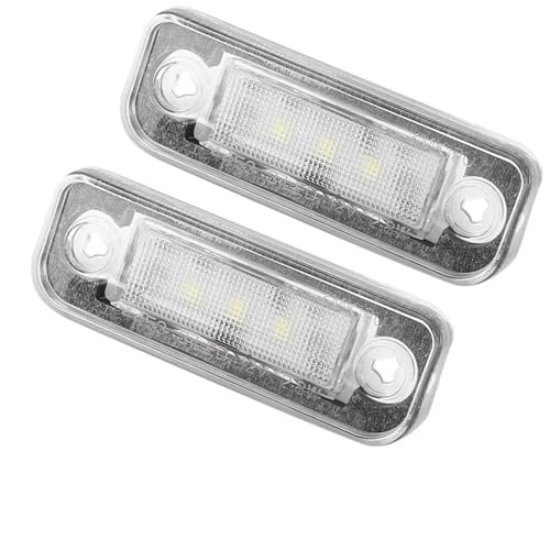 Luces matrícula LED Benz W203 W211 R171 W219 para viajes nocturnos seguros con luz blanca