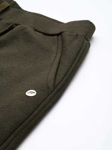 Image of Women Cotton Fleece Solid Track Pant