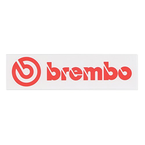 ブレンボ 純正ステッカー brembo SSサイズ レッド 転写タイプ