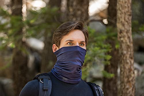 Image of BUFF Original EcoStretch Neck Gaiter, UPF 50 Sun Protection, Breathable, Versatile, Quick Dry, Solid Colors, Adult Size