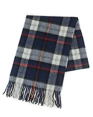 Black White Red Plaids